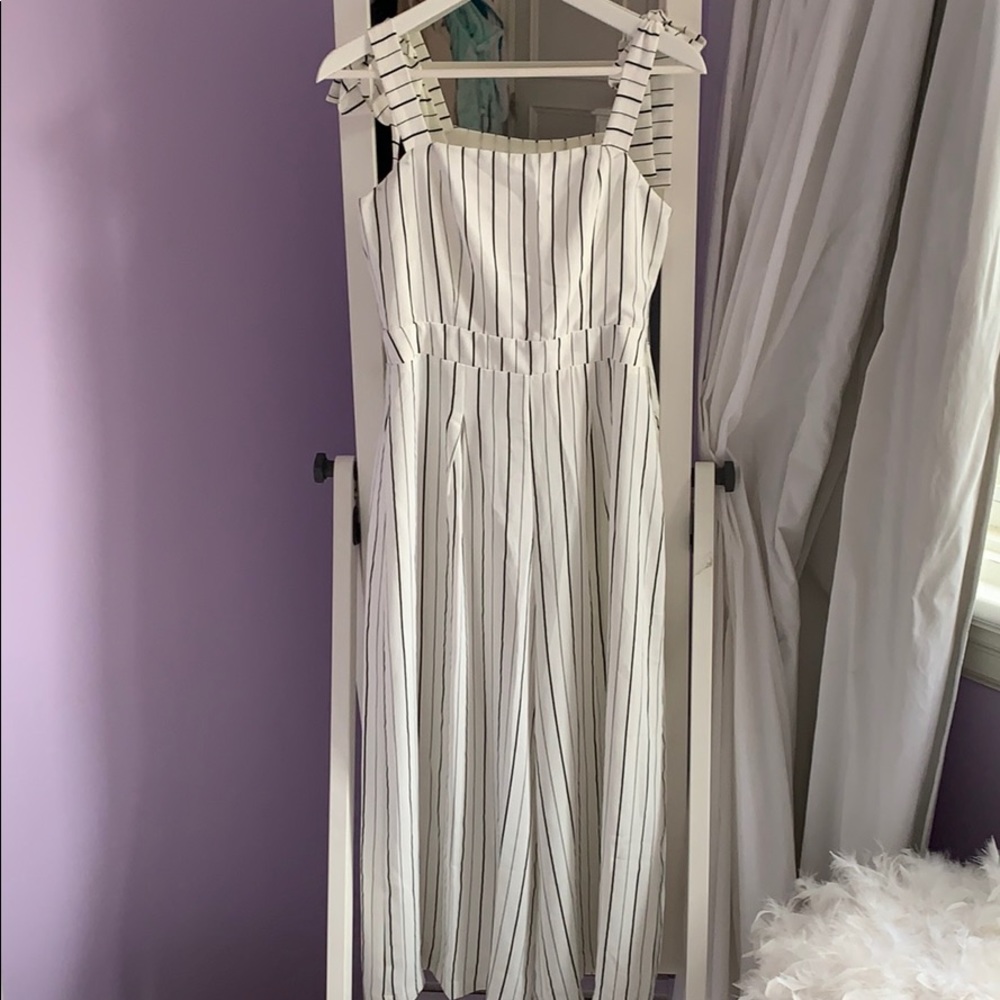 Striped Jumpsuit